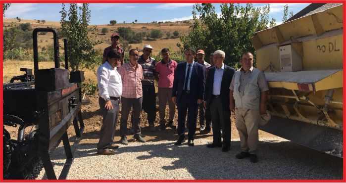 BİR KÖYÜMÜZÜN DAHA YOL SORUNU BİTTİ