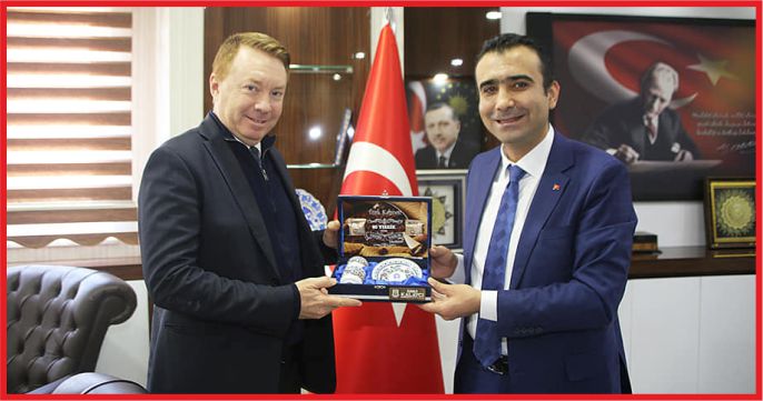 BÜYÜKELÇİDEN BAŞKAN KALAYCI’YA ZİYARET