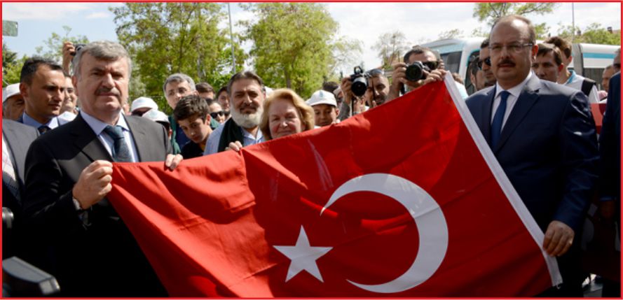 HZ. MEVLANA, KONYA'DA TEMSİLİ OLARAK KARŞILANDI