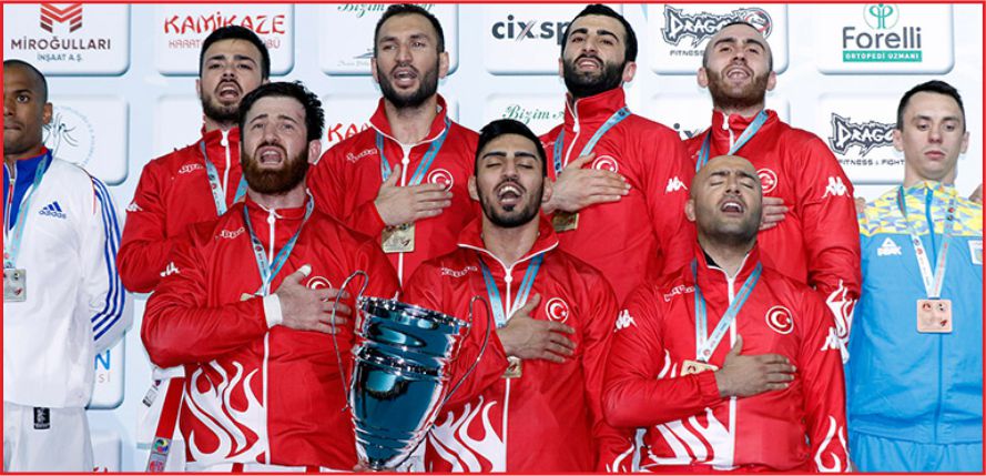 KARATE’DE  TARİHİ BAŞARI