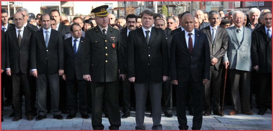 GAZİ MUSTAFA KEMAL ATATÜRK ANILDI