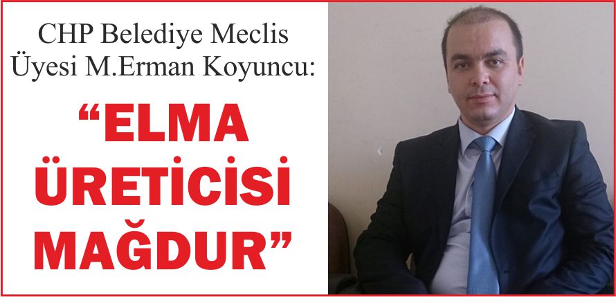 “ELMA ÜRETİCİSİ MAĞDUR”