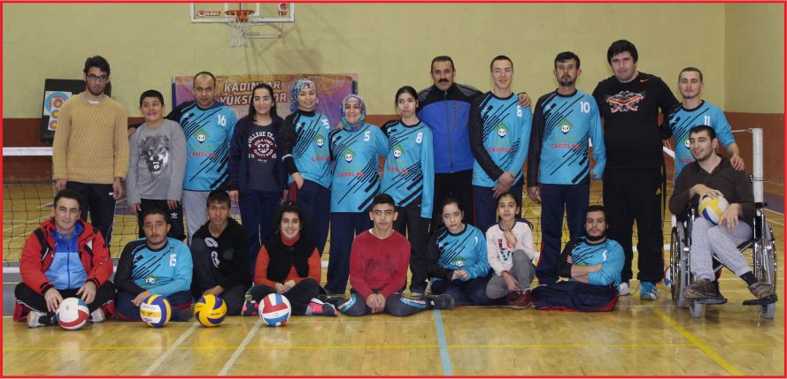 AYRANCI GENÇLİK SPOR PARAVOLLEY İLK MAÇINA ÇIKTI
