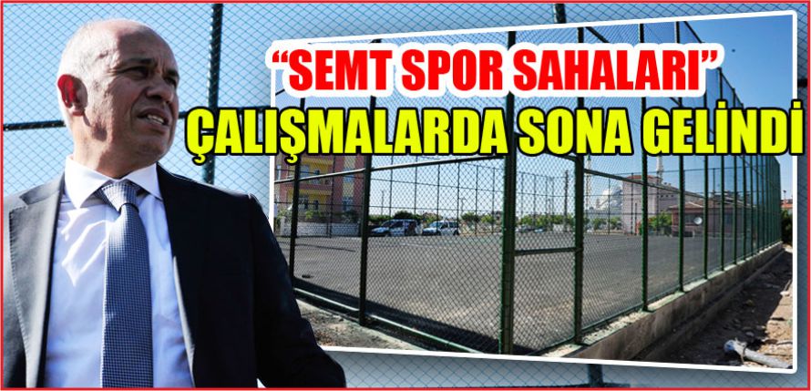 “SPOR SAHALARININ SAYISINI ARTIRACAĞIZ”