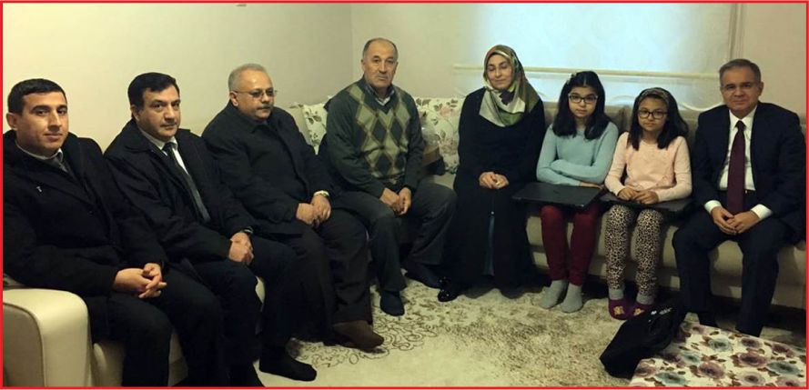 “SİZLER BİZE ŞEHİDİMİZİN EMANETİSİNİZ”