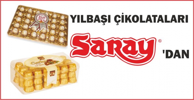 Yılbaşı Çikolataları Saray’dan