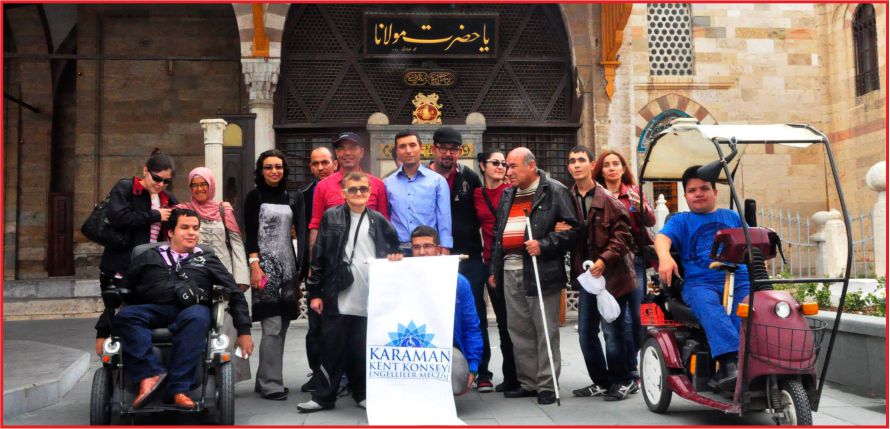KENT KONSEYİ ENGELLİ MECLİSİ KONYA’YI GEZDİ