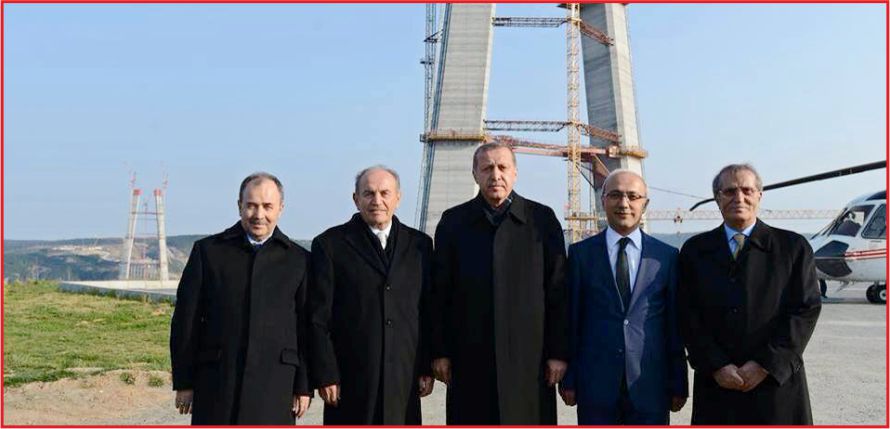 BAŞBAKAN YENİ KÖPRÜYÜ İNCELEDİ