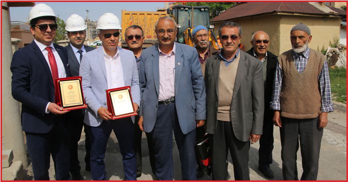 ÇALIŞKAN’A PLAKET