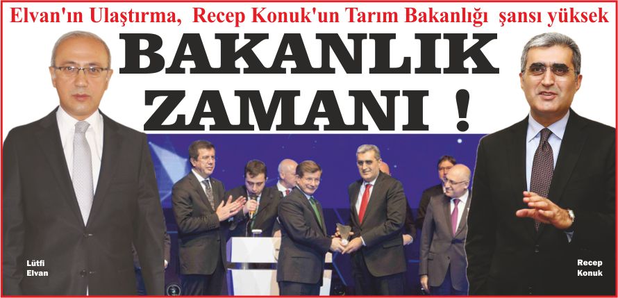 BAKANLIK ZAMANI !
