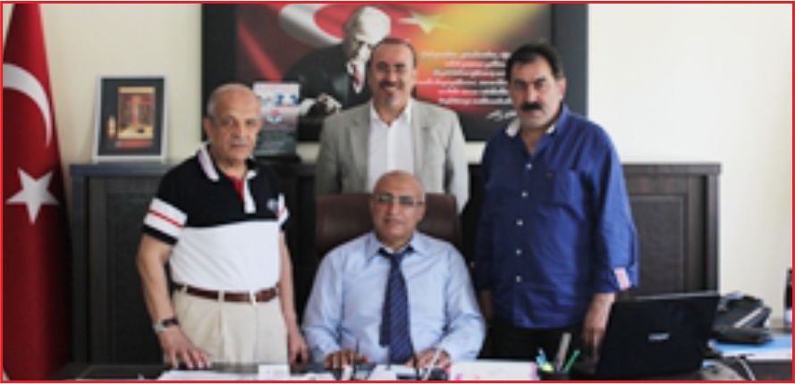 MUSTAFA ELDURAN\&#039;A HAYIRLI OLSUN ZİYARETİ