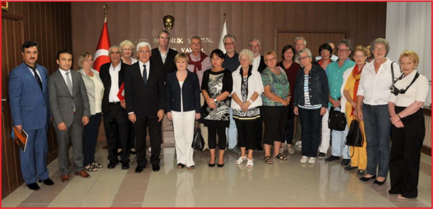 ALMAN HEYETİNDEN VALİ KOCA’YA NEZAKET ZİYARETİ