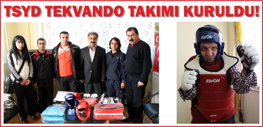 TSYD TEKVANDO TAKIMI KURULDU!