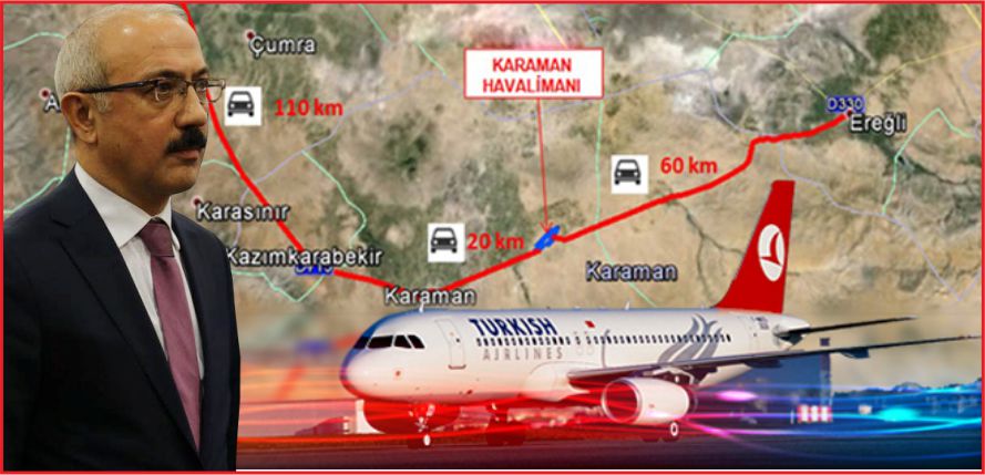 “KARAMAN HAVAALANI  İMZAYA AÇILDI”