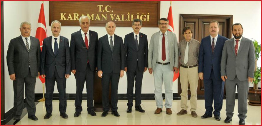 TÜRK DİLİ HEYETİNDEN VALİ MERAL’E ZİYARET