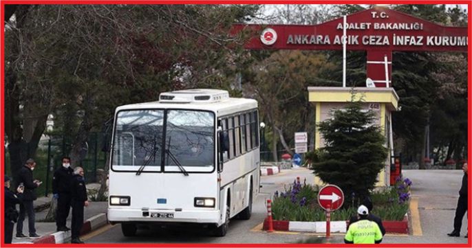 CEZAEVLERİNDEN TAHLİYELER BAŞLADI