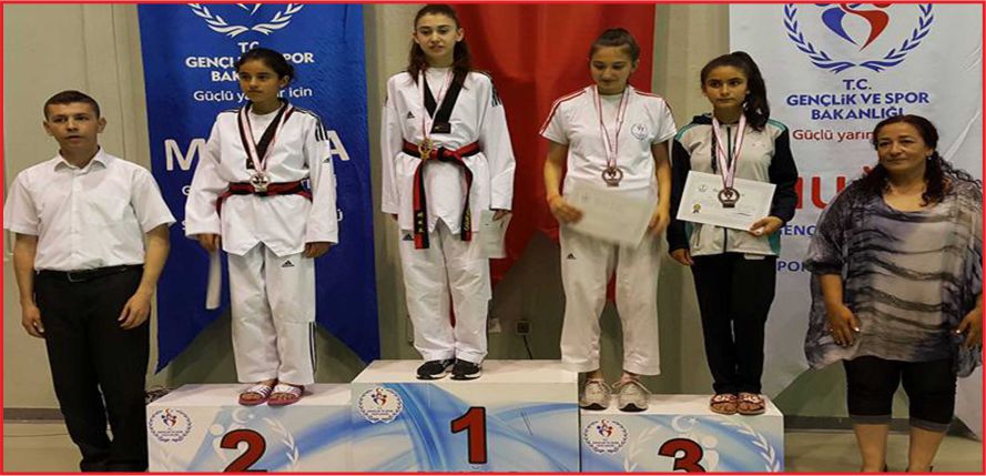 ZEHRA YILMAZ, TEKVANDO’DA TÜRKİYE ÜÇÜNCÜSÜ