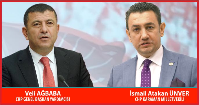 CHP ERMENEK’DE MADENCİLERLE BULUŞUYOR