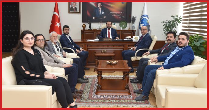 CHP HEYETİNDEN REKTÖR AKGÜL’E ZİYARET