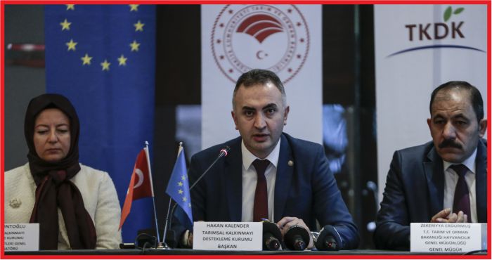 ÇİFTÇİLERE AB'NİN ÇEVRE VE HİJYEN STANDARTLARI İÇİN DESTEK
