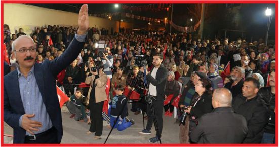 “CUMHUR İTTİFAKI MİLLETİN SESİDİR”