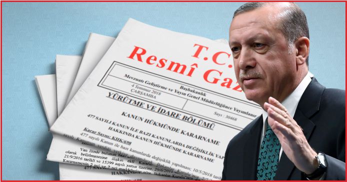 CUMHURBAŞKANLIĞI SİSTEMİNE İLİŞKİN 2. KHK YAYIMLANDI