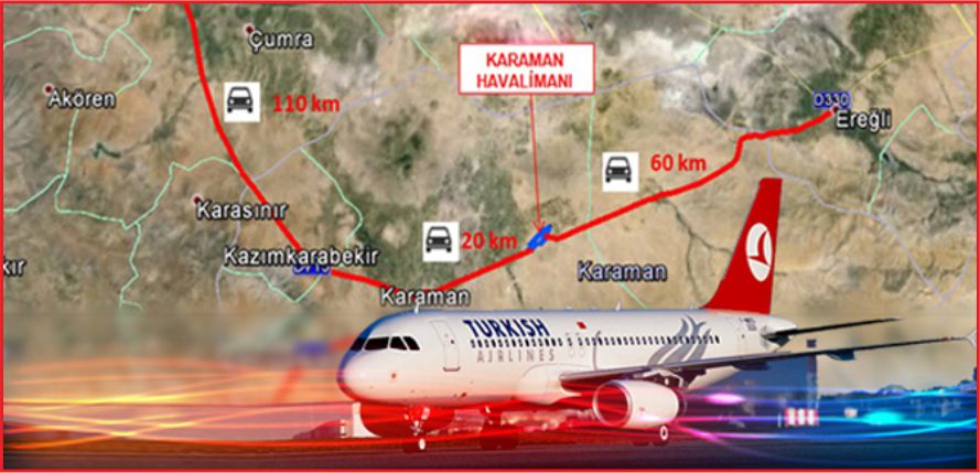 KARAMAN HAVALANDIRILIYOR !