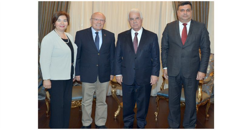 BAŞKAN UĞURLU’DAN  KKTC CUMHURBAŞKANI EROĞLU’NA DAVET