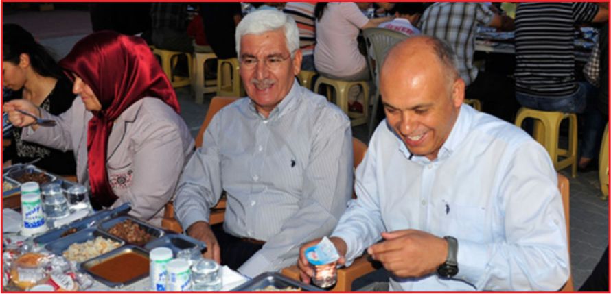 “50 BİN KİŞİYLE İFTAR”