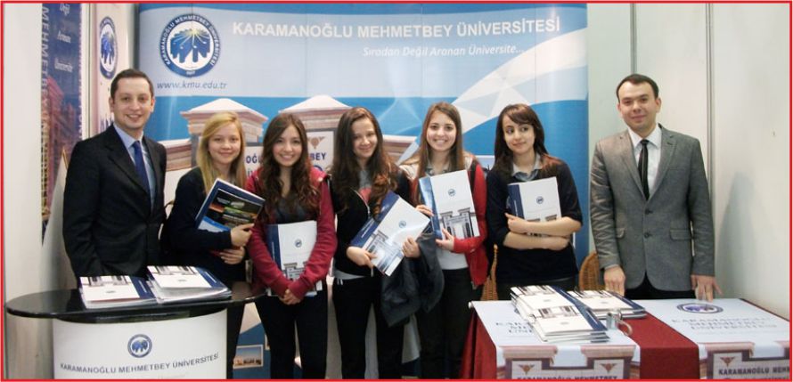 KMÜ, MERSİN’DE ÜNİVERSİTE TANITIM FUARINA KATILDI