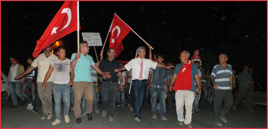 AYRANCI TERÖRÜ LANETLEDİ