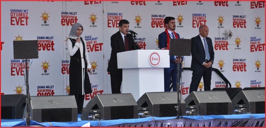 “DAİMA MİLLET, KARARIMIZ EVET”