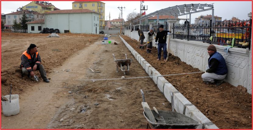 CENNET BAHÇESİ ŞEKİLLENMEYE BAŞLADI