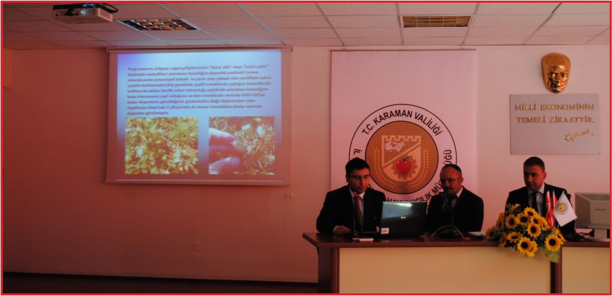 TARIMSAL PROJELER HAZIRLIYOR