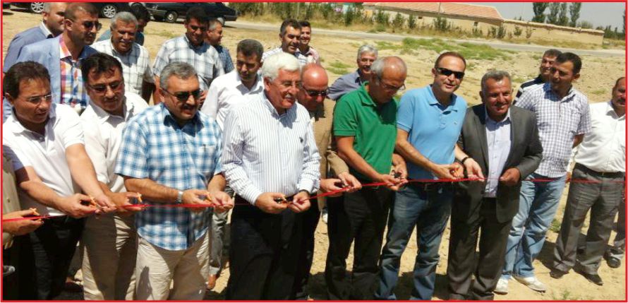 AKÇAŞEHİR’DE KAPALI SİSTEM SULAMA