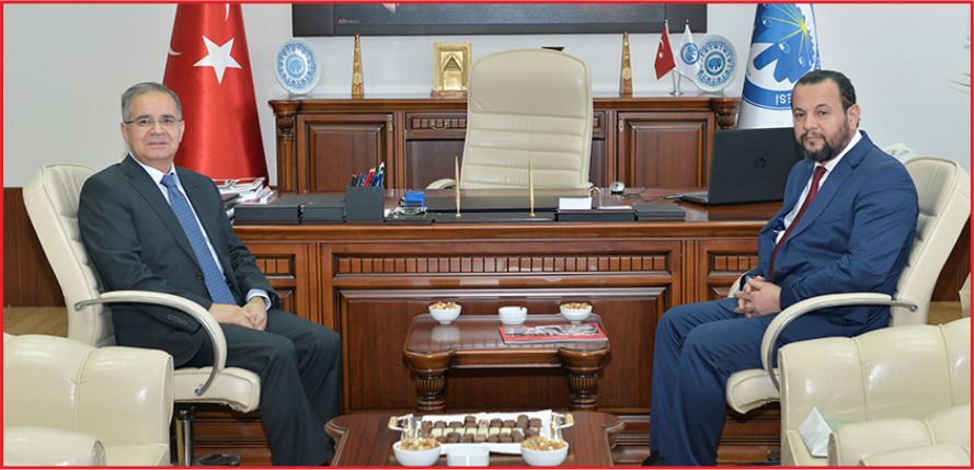 VALİ TAPSIZ'DAN  REKTÖR AKGÜL'E İADE-İ ZİYARET