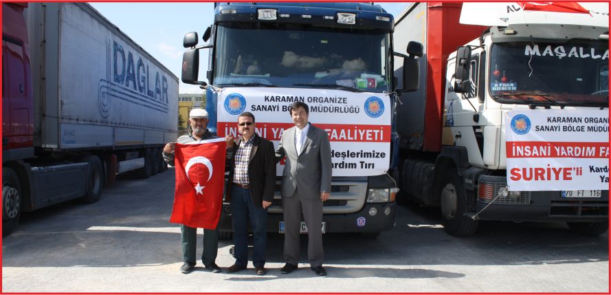 OSB  SURİYELİLERİ UNUTMADI