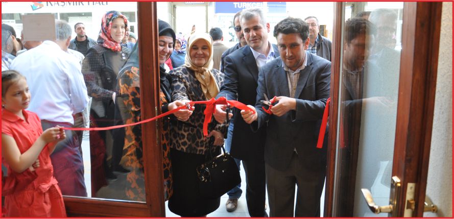 KAT’I SANATI SERGİSİ AÇILDI