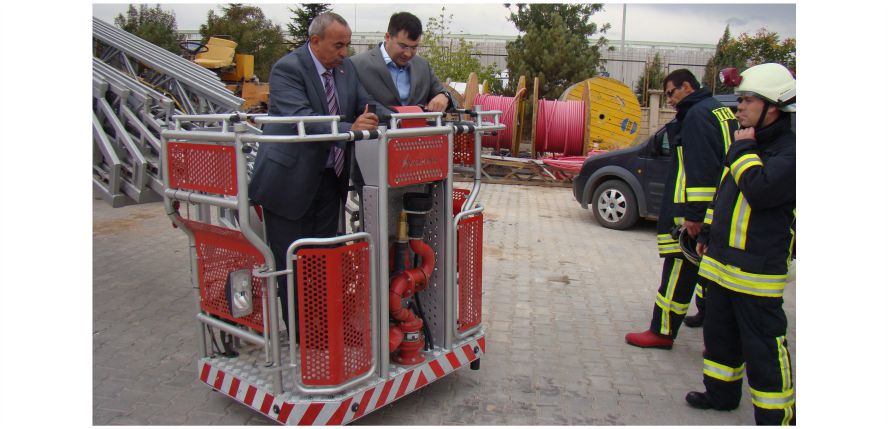 OSB’DE YANGIN TATBİKATI