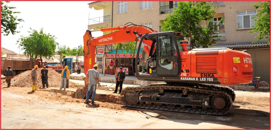 YAĞMUR SUYU ALT YAPI ÇALIŞMALARI