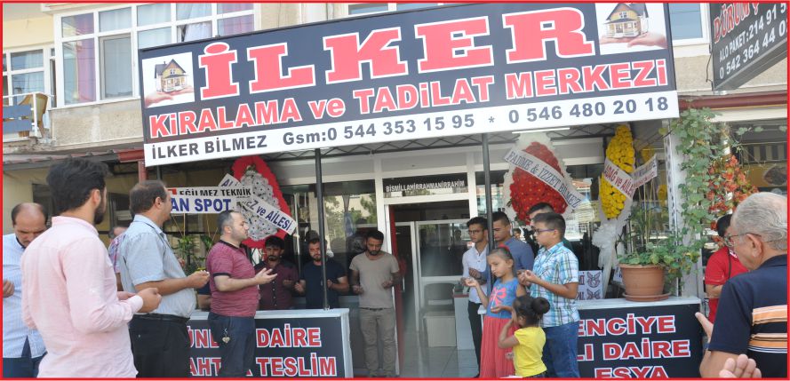 İLKER KİRALAMA VE TADİLAT MERKEZİ AÇILDI