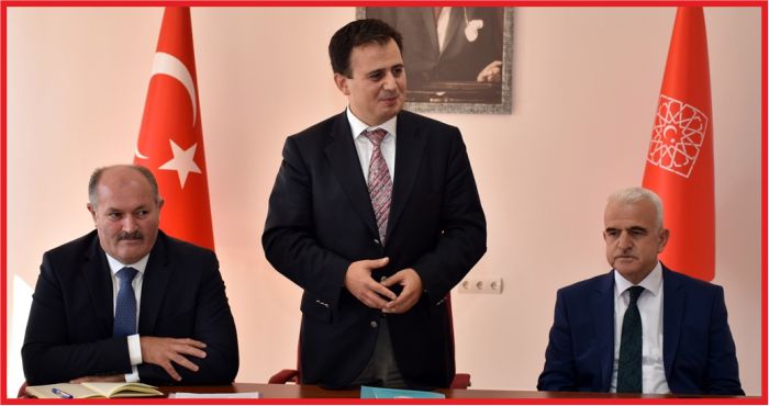 DAİRE BAŞKANI UMUT GÜR EĞİTİM LİDERLERİYLE BULUŞTU