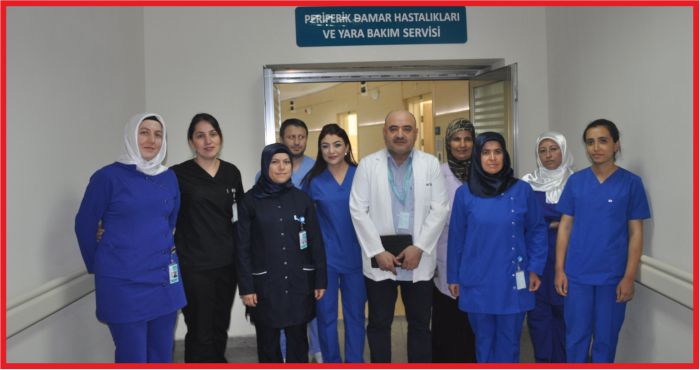 DAMAR HASTALIKLARI VE YARA BAKIM SERVİSİ HİZMETE GİRDİ