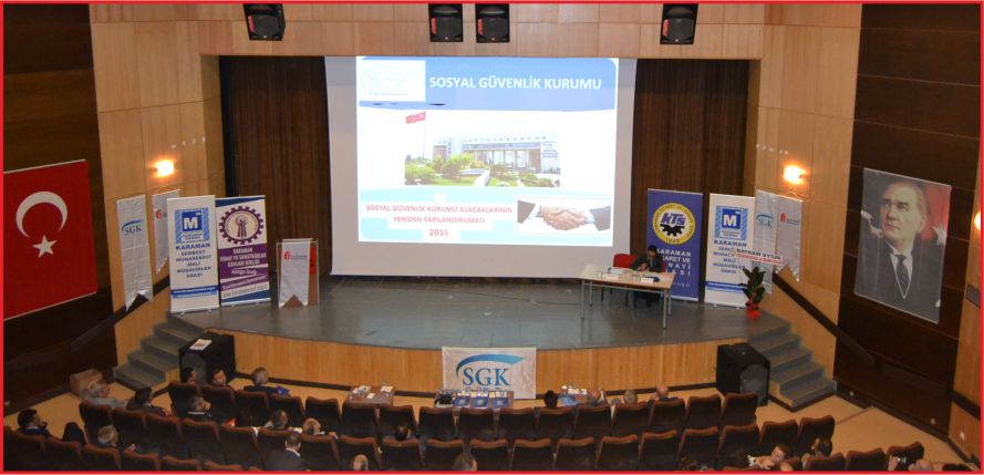 SGK’DAN BİLGİLENDİRME TOPLANTISI