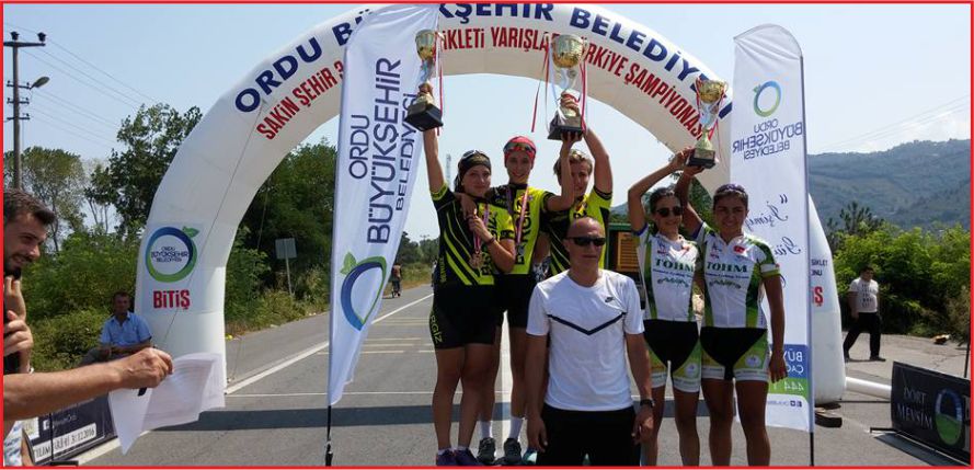 TÜRKİYE YOL BİSİKLETİ YARIŞLARINDA KARAMAN FARKI