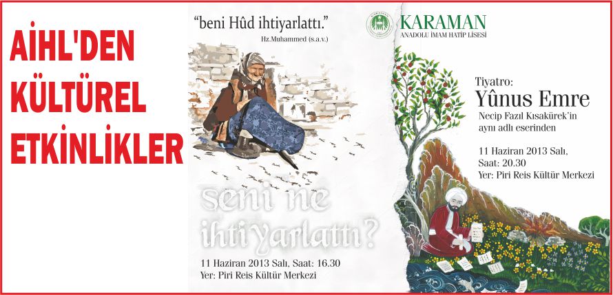 AİHL’DEN KÜLTÜREL ETKİNLİKLER