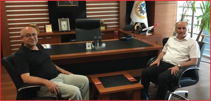 VALİ MERAL KTSO’YU  ZİYARET ETTİ