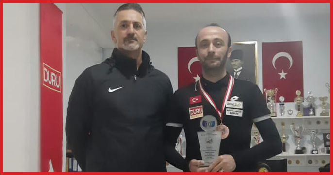 DURU BULGUR BİLARDODA AVRUPA ŞAMPİYONASI’NA KATILACAK