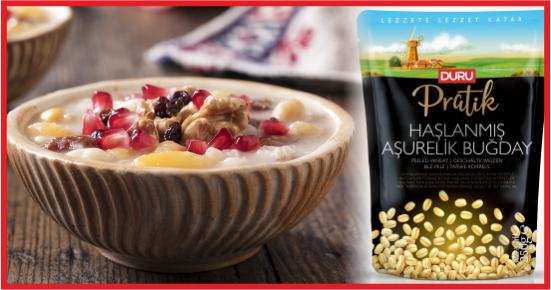 DURU PRATİK İLE HIZLI VE LEZZETLİ AŞURE
