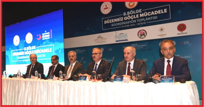 DÜZENSİZ GÖÇLE MÜCADELE TOPLANTISI